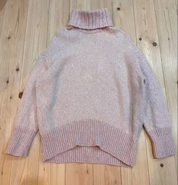 클리닝 완료 갤러리 바이 파인 울 터틀넥 니트