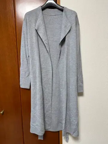 그린 라벨 릴랙싱 롱 가디건 그레이