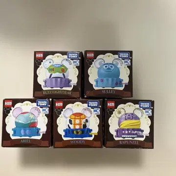 토미카 드림 토미카 SP 디즈니 토미카 퍼레이드 5대 세트