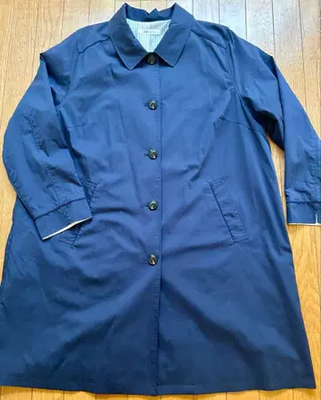 빅 사이즈 여성용 트렌치코트 스프링 코트 아우터 네이비