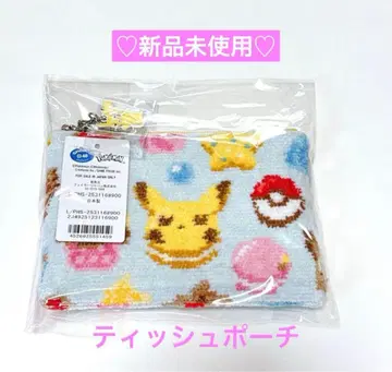 새상품 페이 포켓몬 해피 스위츠 티슈 파우치 피카츄