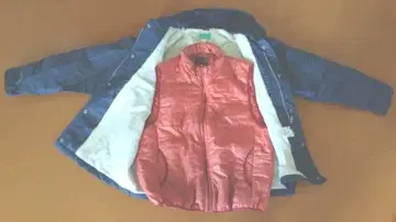 작업용 방한복 카스트로 코트 & 충전솜 베스트 세트