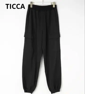 새상품급 TICCA 정가 2.6만 완판템 어딕티브 카고 팬츠 블랙
