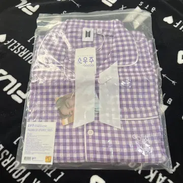 BTS 파자마 트레이딩 카드 포토 카드 포함 미착용 소주