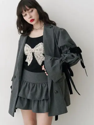 jouetie 리본 코트