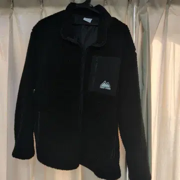 FIRST DOWN 플리스 자켓 3L 블랙