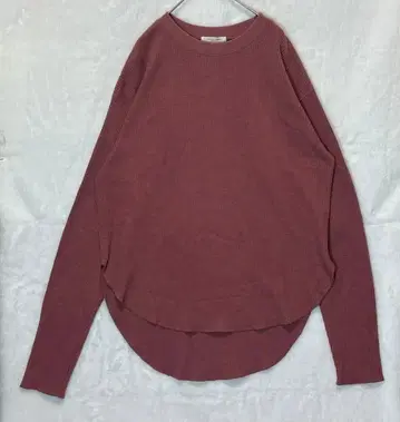 FREAK'S STORE 한정판 전개 와플 크루넥 튜닉 풀오버