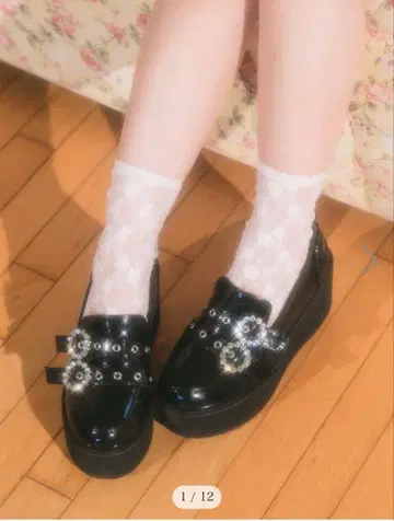 버블스 BUBBLES 더블 벨트 로퍼 36