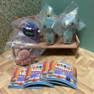 교육 방송 플로키 피규어 전 4종 컴플리트 세트