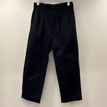 와이퍼 M-52/투 턱 허리 포인트 치노 트라우저 네이비/23