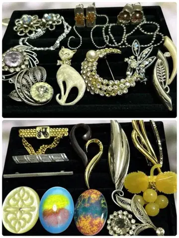 브로치 묶음 판매 유품 정리