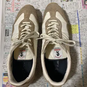 패트릭 스니커즈 화이트/베이지