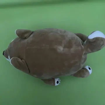 브라운색 강아지 봉제 인형