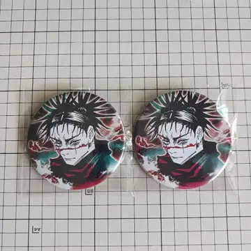 주술회전전 컬렉션 캔뱃지 쵸소우 2개 세트