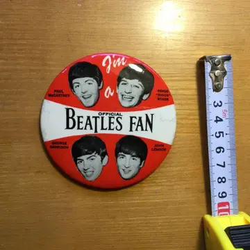 비틀즈 공식 팬 배지 약 5.5cm