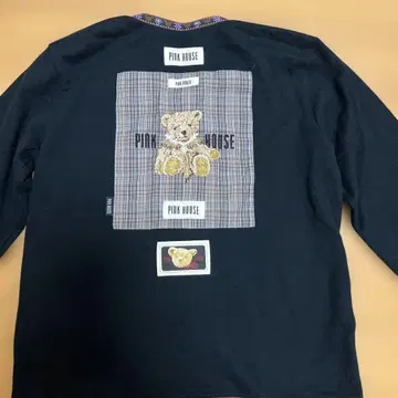 핑크하우스 티셔츠 가디건