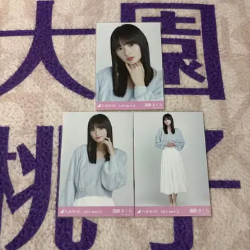 노기자카46 브로마이드 엔도 사쿠라 샤기 앙상블 컴프