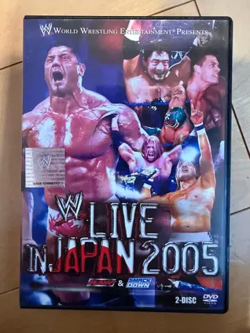 프로레슬링 WWE LIVE IN JAPAN 2005 2-DISC DVD