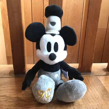 미키마우스 봉제 인형 증기선 윌리 90주년 디즈니 스토어 익명 배송