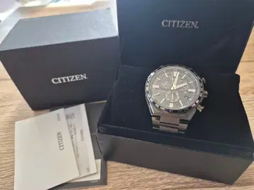 [새상품급] CITIZEN ATTESA 자동 와인딩 손목시계 블랙