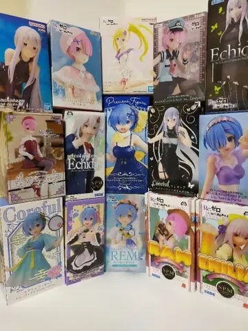 Re: 제로부터 시작하는 이세계 생활 프라이즈 피규어 컬렉션 15개 세트