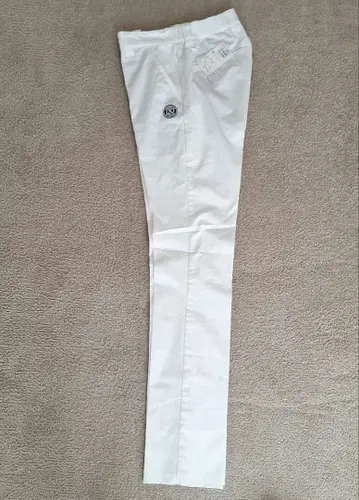 and per se 스트레치 화이트 팬츠 사이즈 10