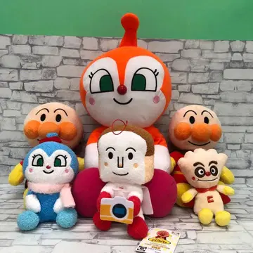 329 호빵맨 봉제 인형 묶음 판매 짤랑이 코킨짱