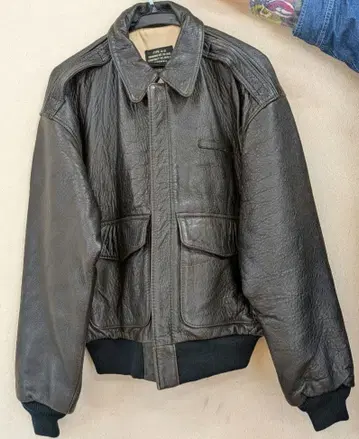 레이저 블루종 블랙 AVIREX A-2 USARMY