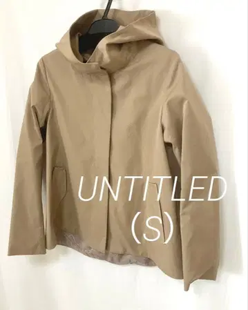 UNTITLED 숏 후데트 자켓 S 사이즈