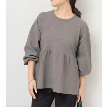 저널 스탠다드 리룸 워셔블 페플럼 풀오버