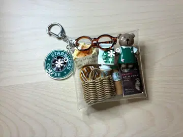 가챠 파우치 카페 미니 곰돌이