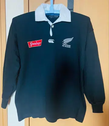 90s 올블랙스 라거 셔츠 긴팔 Canterbury 빈티지