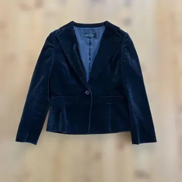 BALLSEY 블랙 벨벳 테일러드 자켓