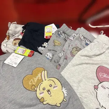 치이카와 (먼작귀) 시마무라 스웨트 팬츠 6개 세트