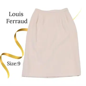 컨디션 최상 Louis Feraud 루이 페로 울 스커트 핑크