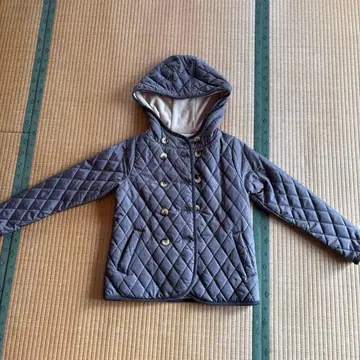 Cutie Blonde 그레이 충전솜 코트 M