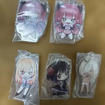 5개 세트 소꿉친구는 사랑을 한다 아크릴 키링 가챠가챠