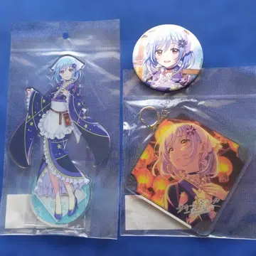 플리마켓 인형 빗자루 별, 아크릴 스탠드 1, 키링 1, 캔 배지 1