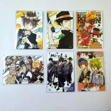 가정교사 히트맨 REBORN! 아마노 아키라 전시회 마그넷 스티커