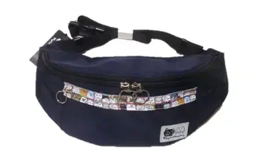 맨해트너즈 프리파 바디백 파우치 [카라쿠리 무늬]