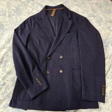 일레븐티 네이비 스트레치 테일러드 자켓 52