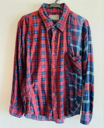 R.H. VINTAGE 프린트 플란넬 셔츠