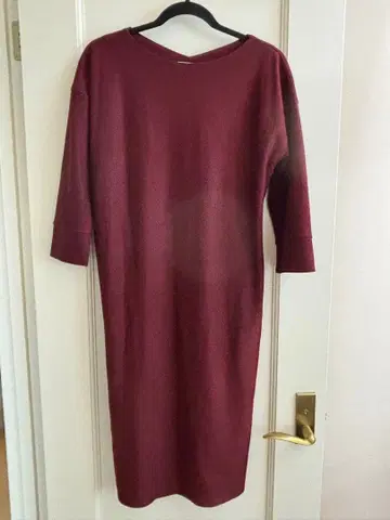 뷰티&유스 갈제 보트넥 원피스