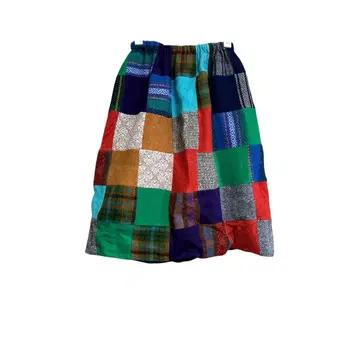 빈티지 스커트 구제 의류 레이어드