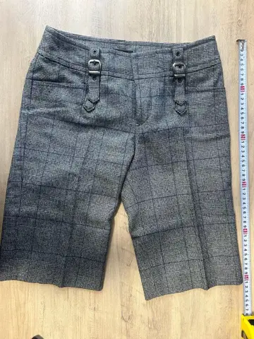 BOSCH 여성용 체크 무늬 숏팬츠