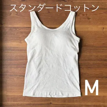 leberee 리뉴얼 스탠다드 코튼 브라탑 탱크 M