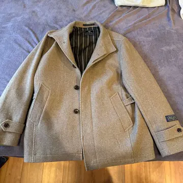 맨즈 비기 모 피코트