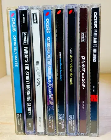 oasis 오아시스 수입반 일본 국내반 CD 앨범 묶음 판매 세트 베스트