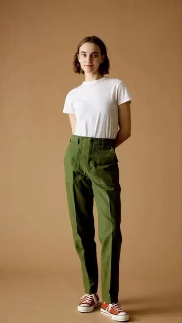 신 존 베이커 팬츠 36 카키