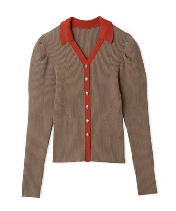 Lily Brown 카라 부착 니트탑